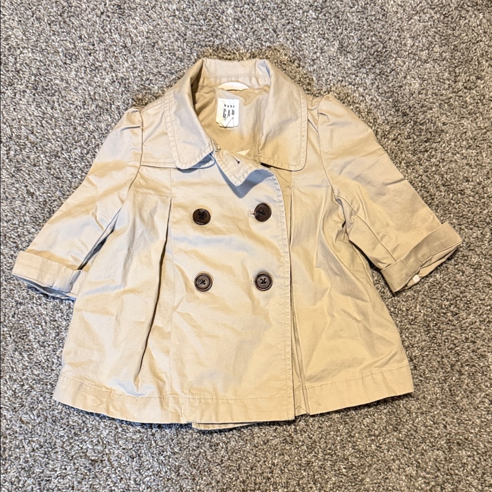 Baby Gap Tan Peacoat